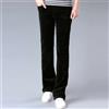 Pantaloni Flared In Corduroy Slim Stretch Da Uomo Anni '60 '70