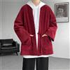 Giacca Cardigan Kimono In Corduroy Da Uomo Giapponese Retro Casual