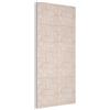 MuchoWow© Pannelli Fonoassorbenti Parete Acustici 100x200 cm Insonorizzanti Pannello Fonoassorbente Design Isolante Acustico Fonoisolanti Insonorizzazione Stanza Strisce - Motivo - Terracotta