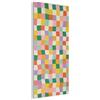 MuchoWow© Pannelli Pannello Fonoassorbente 100x200 cm Decorativi Insonorizzanti Decorativo Parete Fonoassorbenti Design Fonoisolanti Insonorizzazione Stanza Quadrati - Colorati - Ondulati