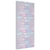 MuchoWow© Pannelli Pannello Fonoassorbente 100x200 cm Decorativi Insonorizzanti Decorativo Parete Fonoassorbenti Design Fonoisolanti Insonorizzazione Stanza Rosa - Perla - Lucido