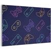 MuchoWow© Decorazioni Casa 120x80 cm Pannelli Acustici Fonoassorbenti Parete Pannello Fonoassorbente Decorativo Insonorizzanti Per Pareti Isolante Acustico Giochi - Modello - Controllore