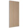 MuchoWow© Pannello Decorativo Parete Pannelli Fonoassorbenti Acustici 100x200 cm Insonorizzanti Decorazioni Casa Isolamento Acustico Fonoassorbente Quadri Fonoisolanti Luce - Bambù - Verticale