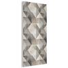MuchoWow© Pannello Decorativo Parete Pannelli Fonoassorbenti Acustici 100x200 cm Insonorizzanti Decorazioni Casa Isolamento Acustico Fonoassorbente Quadri Fonoisolanti Geometrico - Motivo - Tonalità d