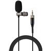 Sujeetec Microfono Lavalier compatibile con trasmettitore wireless Sennheiser - Microfono a condensatore unidirezionale - Spina a vite da 3,5 mm