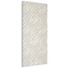MuchoWow© Pannello Decorativo Parete Pannelli Fonoassorbenti Acustici 100x200 cm Insonorizzanti Decorazioni Casa Isolamento Acustico Fonoassorbente Quadri Fonoisolanti Beige - Bianco - Fantasia