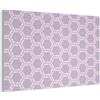 MuchoWow© Pannelli Pannello Fonoassorbente 120x80 cm Decorativi Insonorizzanti Decorativo Parete Fonoassorbenti Design Fonoisolanti Insonorizzazione Stanza Modello - Rosa - Viola