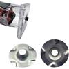 Yuanpgky 2 guide per boccola da 10 mm per trimmer 3701 3703, 2 pezzi | Adatto ai modelli 3701, 3703, 3709; dimensioni 10mm; costruzione in metallo; finitura argentata; set da 2 pezzi