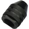 INOOMP Nero Mandrino M7x0,75mm senza Chiave a Tre Artigli in Lega per Trapano | Dentatura a Cricchetto, Blocca le Punte, per Trapano e Minitrapano Elettrico, Adattatore Compatto