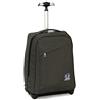 Invicta Trolley Invicta Benin Eco-Material, Verde, 35 Lt, 2in1 Zaino con Sollevamento Spallacci per uso Trolley, Scuola & Viaggio