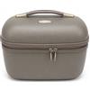 Madisson Snowball - Beauty Case Snowball Dublin, 34 x 24 cm, in plastica ABS e tessuto, Idea Regalo per Donna, ecru (bianco) - 31935