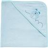 Chicco Asciugamano Azzurro Neonato in Spugna Azzurro 0M+