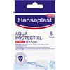 Hansaplast Aqua Protect XL Cerotti 6x7 cm 5 Pezzi