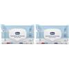 Chicco Baby Salviette Detergenti BIPACCO 2x72 Pezzi
