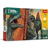 Trefl - The Treflik Family, Inspired By Dino World, Spinosaurus - 100 pezzi - Puzzle colorato con dinosauri, intrattenimento creativo, divertimento per bambini dai 5 anni in su