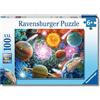 Ravensburger - Stelle E Pianeti, Puzzle Bambini 6+ Anni, 100 Pezzi XXL | Puzzle XXL da 100 pezzi di Stelle E Pianeti, educativo e divertente, ideale come regalo originale per bambini dai 6 anni.