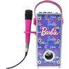 Lexibook, Barbie, Altoparlante Bluetooth® Senza Fili con Microfono, Effetti Luminosi Multicolori, Slot per Scheda SD/TF, Batteria Ricaricabile, Rosa, BTP185BBZLXB
