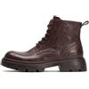 G-Star Raw C.V. Hove Mid LeaMid Calf Boot, Braun Dk Brown D31205 01 288, 42