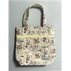 PEANUTS Snoopy Liberty Fabrics A4 Vertical Tote London Print Yellow Limited Edition