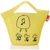 Snoopy Woodstock maglia tote bag cappello stile arachidi donna 22x27x12 cm