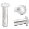 Screws City Rivetti a testa tonda in alluminio massiccio M3 (3 mm x 8 mm) DIN 660 (confezione da 20) D05BCD
