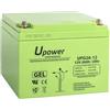 Master U-Power Batteria UPG - Piombo Gel 26Ah 12V