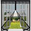 WHXQSH Zanzariere Magnetica per Finestre,100x135cm Tenda Zanzariere Magnetiche per Porte Finestre,Magneti Rete Anti Zanzare Insetti Traspirante,Facile da Installare Zanzariere Adesive per Finestre