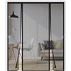 WXWYGNY Zanzariera Magnetica Porta/Finestra con Chiusura Automatica, Rete Antizanzare Senza Fori con Doppia Apertura Laterale,Doppia Apertura Laterale, Installazione Facile,155x255cm,Nero
