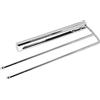 SOTECH Portasciugamani estraibile cromo 2 bracci 410 mm