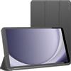 ebestStar - Cover per Samsung Galaxy Tab A9 8.7 (2023) SM-X110, Custodia Silicone Protezione Flip Magnetica, Slim Case Sottile, Nero