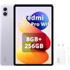 XIAOMI REDMI Pad 2 Pro,8+256 GB, 12,1 2,5 K 120 Hz,batteria gigante da 12000 mAh (tipo),processore 4 nm,connettività continua,viola lavanda,WiFi,con caricatore da 33 W