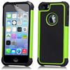 32ndShop 32nd Custodia Protettiva ibrida copertura anti-urti case cover per Apple iPhone 5 5S SE (2016) - Verde