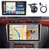 Hikity Autoradio Android 15 9 per Toyota Avensis 2002-2008 CarPlay | 4+128G. Wireless CarPlay, Android Auto, BT, GPS, WiFi, FM/RDS, Retrocamera, MIC