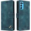 OKZone Custodia per OPPO Reno5 5G/Find X3 Lite, Custodia Protettiva Antiurto per Portafoglio, Porta per Carte con Patta in Pelle PU[Chiusura Magnetica]per Telefono per OPPO Reno5 5G (Verde)