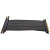 Yunseity Cavo di Prolunga PCIe 4.0, Cavo Riser PCIe 4.0 X16 Flessibile, Scheda Riser PCI Express Ad Alta velocità 90 Gradi per GPU Serie RTX 40 (Nero)