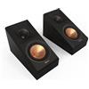 Klipsch RP-500SA II - Coppia di altoparlanti Surround Sound Serie di riferimento, opzione montaggio a parete, esperienza audio 3D Dolby Atmos, Tweeter LTS in titanio, nero