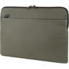 Tucano, Gommo Sleeve Custodia per MacBook Air 15 e Laptop 14, Custodia Computer Imbottita in Materiale Gommato Water Resistant con Tasca Accessori e Zip Doppia