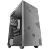 Mars Gaming MC-Q3, Case Semi-Tower ATX, Pannello Laterale Completo Vetro Temperato, Doppia Griglia Magnetica Anti-Polvere Anteriore + Superiore, Ventola FDB 120mm, Raffreddamento Liquido 360mm, Nero