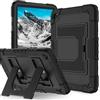 Lunivop Custodia per tablet compatibile con Samsung Galaxy Tab A11 Plus 2025 / A9 Plus 2023 11 pollici con protezione schermo incorporata/tracolla resistente per Samsung Tab A11+/A9 + nero