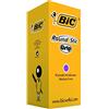 BIC ROUND STIC GRIP PURPLE 920412 PK 40