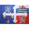 AZ FLAG Bandiera Ain 150x90 cm Stendardo Francese Poliestere 100D Asola | Uso interno ed esterno bandiera decorativa doppie cuciture e bordi rinforzati con guaina per asta