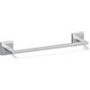 Kohler K-23286-CP - Portasciugamani quadrato, cromato lucido