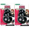 KONG (2 pezzi) Kong King Extreme Kong Dog Toy, XXL, colore: Nero