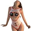 SINROYEE Lingerie sexy da donna per cosplay, bikini giapponese anime Lolita Kawaii reggiseno e mutandine set per le donne