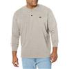 Wrangler Long Sleeve Henley Camicia a Maniche Lunghe, Henley Uomo (Pacco da 1)