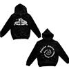 LIXQQS Felpa con Cappuccio e Zip da Uomo 4 Tune Felpa con Stampa di Lettere a Stella retrò Felpa con Cappuccio Streetwear Felpa con Cappuccio a Maniche Lunghe Fodera in Pile