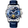 Generic Orologi da uomo, eleganti, impermeabili, timer personale, orologio meccanico per riunioni di lavoro
