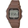 Casio Orologio Uomo - W-800H-1AVDF Quadrante Grigio