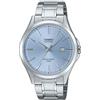 Casio Orologio Uomo MTS-115D-2A2V Acciaio Quadrante Blu Vetro Zaffiro 50 m