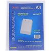 Wiler PORTA LISTINO A4 50 TASCHE TRASPARENTE